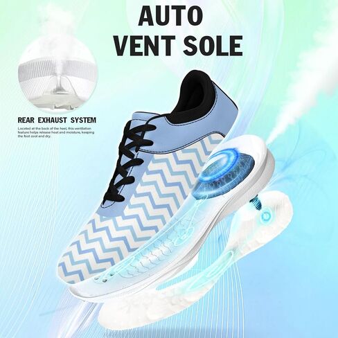 Women's Spikeless Waterproof Golf Shoes – Lightweight, Breathable Sneakers with Coastal Ocean Prints for Golf & Casual Wear in Saudi Arabia