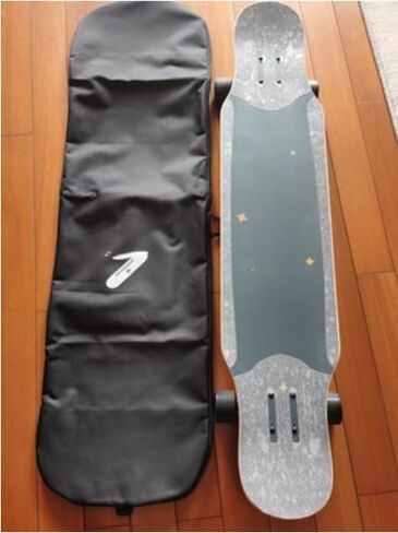 Portable Longboard Skateboard Backpack | 46inches Foldable Long Board Danceboard Travel Carry Bag | Professional for Beginner Longboard Players | Unisex Design for Men, Women, Youth and Adults in Saudi Arabia