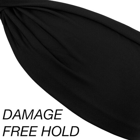 Reebok 1pc Wide Knotted Headwrap – Secure, Lightweight, Damage-Free Hold | Quality Gym Hair Accessories for Active Comfort in Saudi Arabia