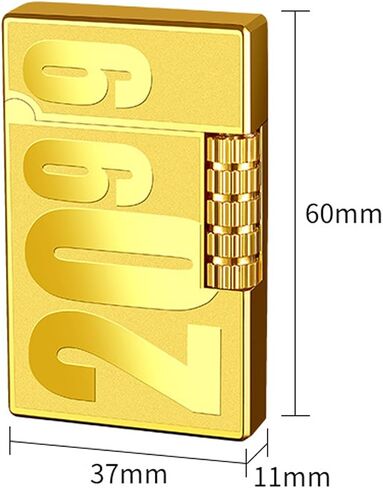 Jet Torch Butane Lighters - Kitchen and Match Gas lighters as Gifts for Men (Free of Butane Gas) (Glod) in Saudi Arabia