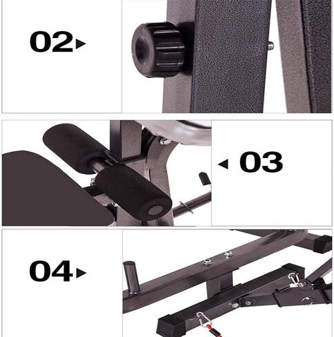 Weight Bench, Workout Bench Dumbbell Bench Multi-Function High-Pull Weight Bench,Barbell Rack Squat Rack Bench Press Fitness in Saudi Arabia