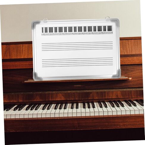 Erasable Musical Staff Whiteboard Double-Sided Teaching Board for Music Practice Portable for Classroom Use Reusable and Wear-Resistant in Saudi Arabia
