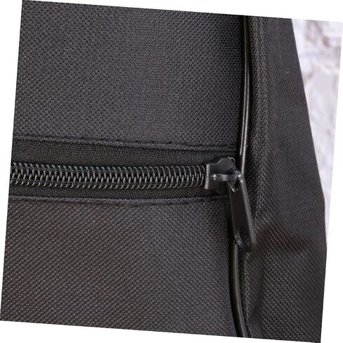 Vaguelly Padded Ukulele Bag for Acoustic Instruments Canvas Case Outer Pocket for Travel and Performance Black in Saudi Arabia