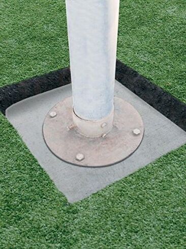 First Team FT6004 Galvanized Steel Ground Sleeve for 4.5 in. Football Goalposts in Saudi Arabia