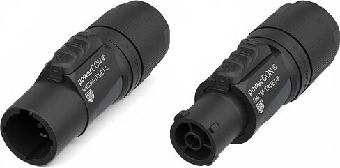 1 Each NEUTRIK NAC3M-TRUE1-S & NAC3F-TRUE1-S 20A Power in/Out Cable End in Saudi Arabia