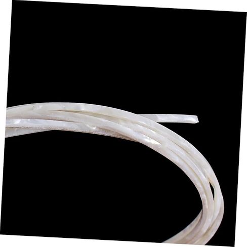 White Guitar Binding Purfling Strips Trim Inlay for Acoustic Classical Guitar Repair and DIY Edge Protection in Saudi Arabia