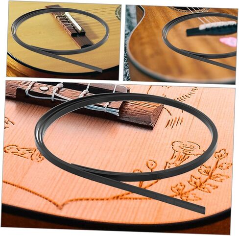 20Pcs Abs Guitar Binding Purfling Strips for Acoustic and Classical Guitars Smooth Decorative Edging Trims Flexible and Accessories for Ukulele and Bass in Saudi Arabia