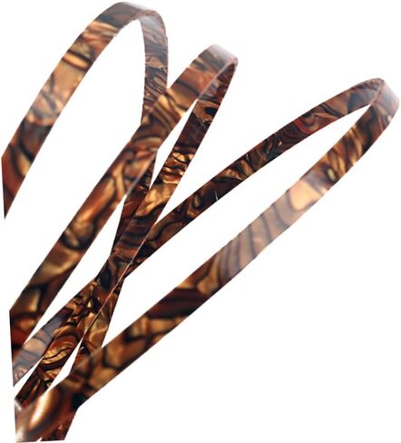 Celluloid Abalone Purfling Strip Guitar Binding Trim for Acoustic Classical Electric Guitars Edge Protection Repair and DIY Craft in Saudi Arabia