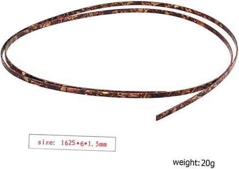Celluloid Abalone Purfling Strip Guitar Binding Trim for Acoustic Classical Electric Guitars Edge Protection Repair and DIY Craft in Saudi Arabia