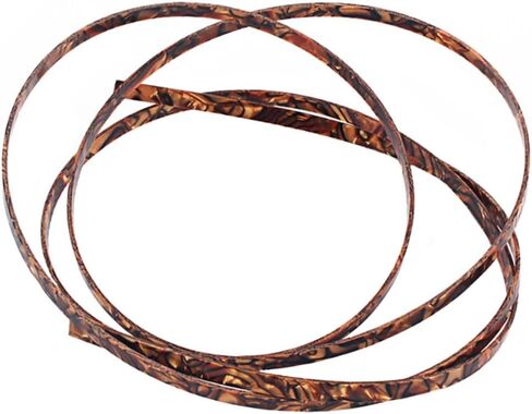 Celluloid Abalone Purfling Strip Guitar Binding Trim for Acoustic Classical Electric Guitars Edge Protection Repair and DIY Craft in Saudi Arabia