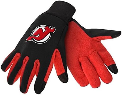 FOCO New Jersey Devils Color Texting Gloves in Saudi Arabia