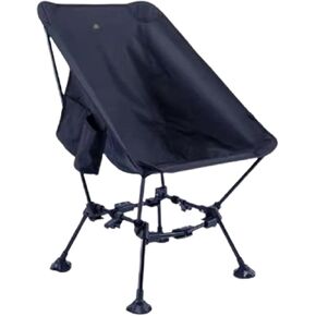 Portable Camping Chair Lightweight Moon Chair Camping Chairs for Adults Compact Foldable with Extra Wide Seats & Carry Bag Essentials Mens Fishing Gifts(Off-White,1 Pack) in Saudi Arabia
