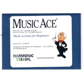 بطاقة تنزيل Music Ace من HARMONIC VISION (Windows/Macintosh) in Saudi Arabia