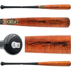 Jung Hoo Lee Autographed Orange & Black Old Hickory Player Model Baseball Bat Giants Beckett BAS Witness Stock #227302 in Kuwait