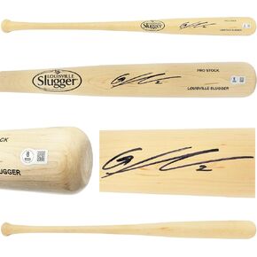 Gunnar Henderson Autographed Blonde LS Pro Stock Baseball Bat Orioles Beckett BAS Witness Stock #230125 in Kuwait