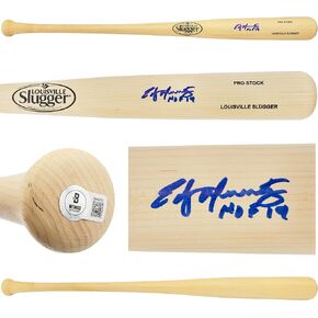 إدغار مارتينيز موقعة شقراء LS Pro Stock مضرب بيسبول مارينرز "HOF 19" Beckett BAS Witness Stock #230598 in Kuwait