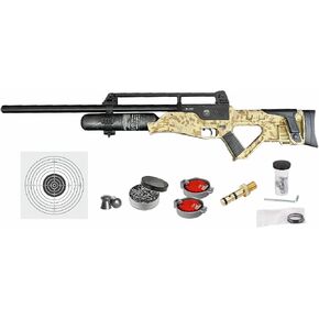 Hatsan Blitz Full Auto PCP Air Rifle with Included Wearable4U 100x Paper Targets and Lead Pellets Bundle in Saudi Arabia