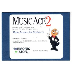 HARMONIC VISION Music Ace 2 Download Card ( Windows / Macintosh ) in Saudi Arabia