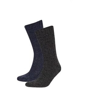 Calmera Men’s Women’s Winter Wool Socks Premium Thermal Wool Blend Hiking Crew Socks for Cold Weather (Pack of 2) in Saudi Arabia