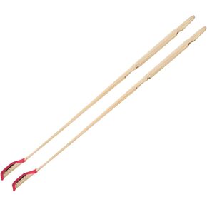 2Pcs Durable Dulcimer Strips with Ebony Tips Essential Yangqin Supplies for Musicians Antique Design Accessories for Dulcimer Players in Kuwait