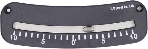 ciciglow Tube Clinometer Accurate Measurement with Clear Scale for Horizontal Micro Angle Test -10° to 0° to 10° for Students and Teachers in Saudi Arabia