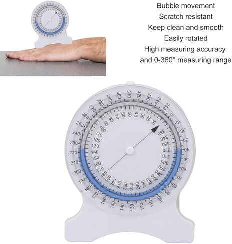 Inclinometer for Physical Non Leak Bubble Accurate Measurements for Students Professionals (Blue) in Saudi Arabia