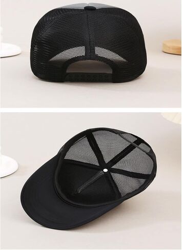 Baseball Cap Hip-Hop Hollow Hat Men's and Women's Five-Pointed Star Mesh Hat Sun Visor Hat in Saudi Arabia