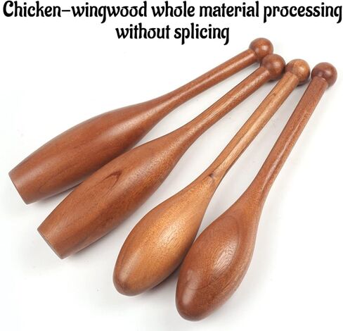 Wood Indian Clubs Pair 2lb for Training Wooden Mace Exercise Club for Strength Training Rehabilitation Improves Grip Full Body Workout for Men Women,S in Saudi Arabia