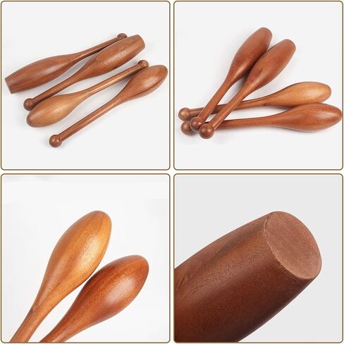 Wood Indian Clubs Pair 2lb for Training Wooden Mace Exercise Club for Strength Training Rehabilitation Improves Grip Full Body Workout for Men Women,S in Saudi Arabia