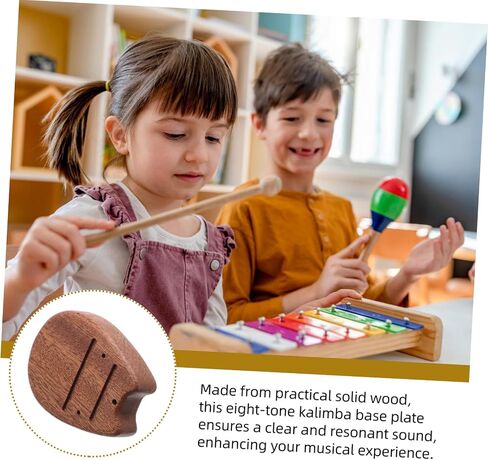 Solid Wood Piano Base Plate Kalimba Accessory Replacement Baseboard for Adults in Saudi Arabia