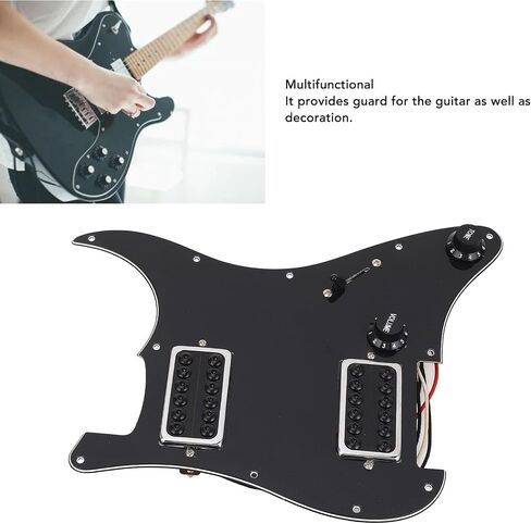 جيتار PVC Pickguard 11 فتحة HH نمط جيتار كهربائي Pickguard للقيثارات المكسيكية الأمريكية in Saudi Arabia