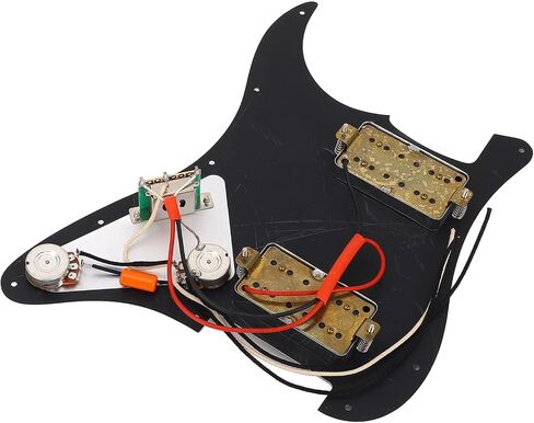 جيتار PVC Pickguard 11 فتحة HH نمط جيتار كهربائي Pickguard للقيثارات المكسيكية الأمريكية in Saudi Arabia