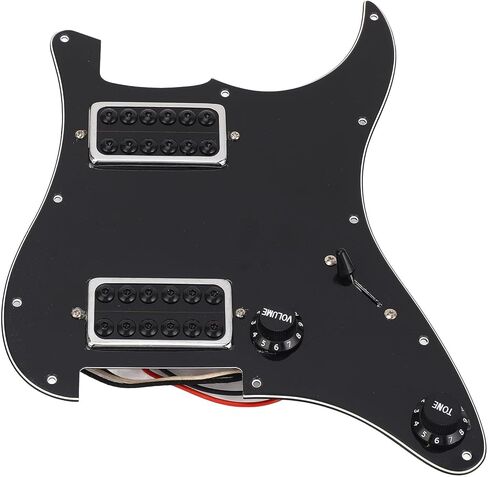 جيتار PVC Pickguard 11 فتحة HH نمط جيتار كهربائي Pickguard للقيثارات المكسيكية الأمريكية in Saudi Arabia