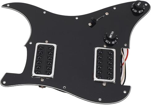 جيتار PVC Pickguard 11 فتحة HH نمط جيتار كهربائي Pickguard للقيثارات المكسيكية الأمريكية in Saudi Arabia