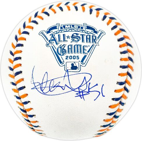 Ichiro Suzuki Autographed Official 2005 All Star Game Logo M.L.B Game Baseball Seattle "#51" IS Holo & Beckett BAS Witness QR Stock #238325 in Saudi Arabia