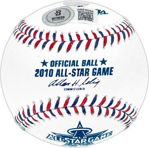 Ichiro Suzuki Autographed Official 2010 All Star Game Logo M.L.B Game Baseball Seattle "#51" IS Holo & Beckett BAS Witness QR Stock #238324 in Saudi Arabia