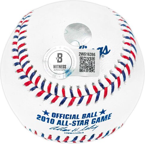 Ichiro Suzuki Autographed Official 2010 All Star Game Logo M.L.B Game Baseball Seattle "#51" IS Holo & Beckett BAS Witness QR Stock #238324 in Saudi Arabia