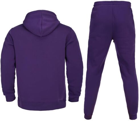 Men's Tracksuit 2 Piece Sweatsuit Set Long Sleeve Pullover Athletic Suit Casual Sport Jogging Suits With Pockets in Saudi Arabia