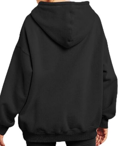 Bocianelli Womens Zip Up Hoodies Satin lined Hoodies Oversized Sweatshirts Fall Sweaters Casual Y2K Jackets Clothes in Saudi Arabia