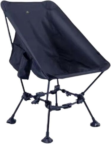 Portable Camping Chair Lightweight Moon Chair Camping Chairs for Adults Compact Foldable with Extra Wide Seats & Carry Bag Essentials Mens Fishing Gifts(Off-White,1 Pack) in Saudi Arabia