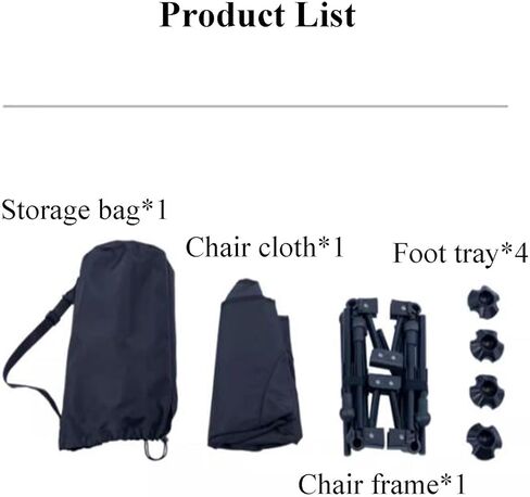Portable Camping Chair Lightweight Moon Chair Camping Chairs for Adults Compact Foldable with Extra Wide Seats & Carry Bag Essentials Mens Fishing Gifts(Off-White,1 Pack) in Saudi Arabia