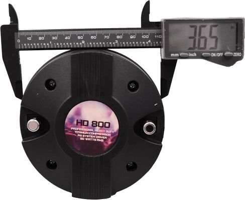 Mr. Dj USA HD 800 Professional Heavy Duty Titanium Compression Driver - 800 Watts PMPO, 50 Watts RMS in Saudi Arabia