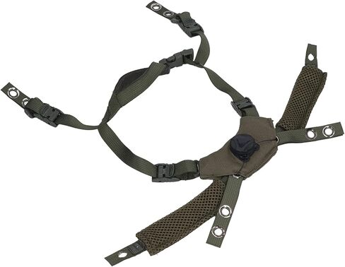 Helmet Dial Suspension System Chin Strap, Adjustable Dial Suspension System Chin Strap Helmet Accessories Fast MICH Wendy Helmet in Saudi Arabia