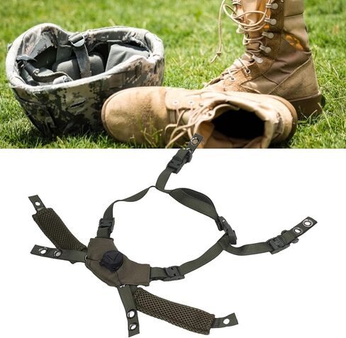 Helmet Dial Suspension System Chin Strap, Adjustable Dial Suspension System Chin Strap Helmet Accessories Fast MICH Wendy Helmet in Saudi Arabia