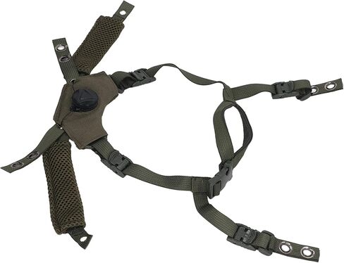 Helmet Dial Suspension System Chin Strap, Adjustable Dial Suspension System Chin Strap Helmet Accessories Fast MICH Wendy Helmet in Saudi Arabia