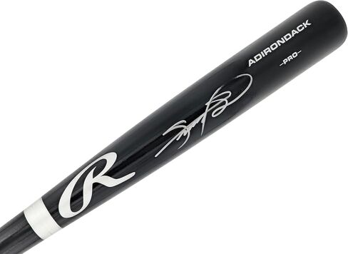 Sammy Sosa Autographed Black Rawlings Adirondack Pro Baseball Bat Chicago Beckett BAS Witness Stock #235463 in Saudi Arabia