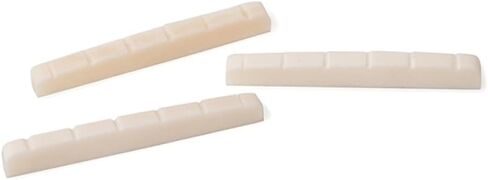 3pcs Electric Guitar Bone Nuts for Bass Replacement Natural Bone Nut Slotted Design Guitar Accessories in Saudi Arabia