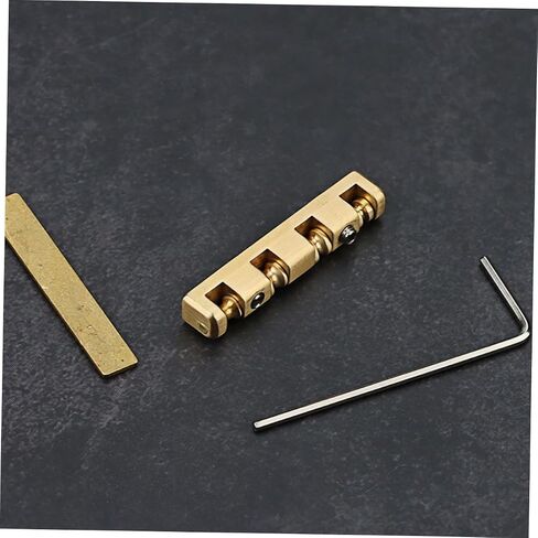 1set String Nut Replacement Bridge Nut for Stringed Instruments Material Easy to Install Fits Various Guitar Types for Musicians and Instrument Enthusiasts in Saudi Arabia