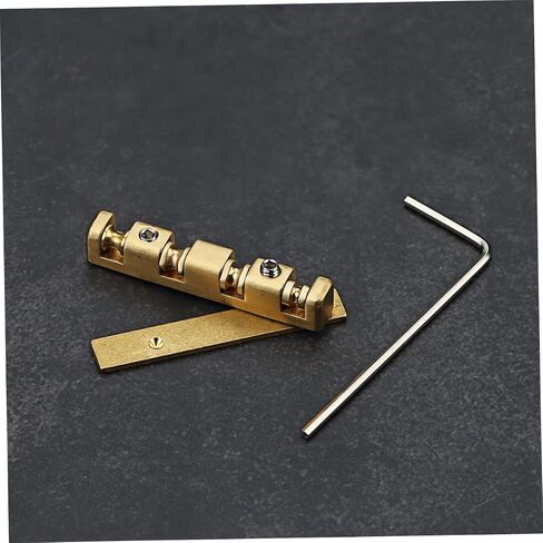 1set String Nut Replacement Bridge Nut for Stringed Instruments Material Easy to Install Fits Various Guitar Types for Musicians and Instrument Enthusiasts in Saudi Arabia