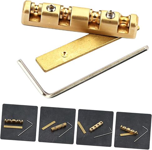 1set String Nut Replacement Bridge Nut for Stringed Instruments Material Easy to Install Fits Various Guitar Types for Musicians and Instrument Enthusiasts in Saudi Arabia